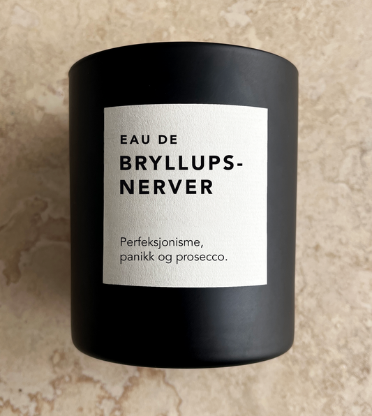 Eau de Bryllupsnerver duftlys