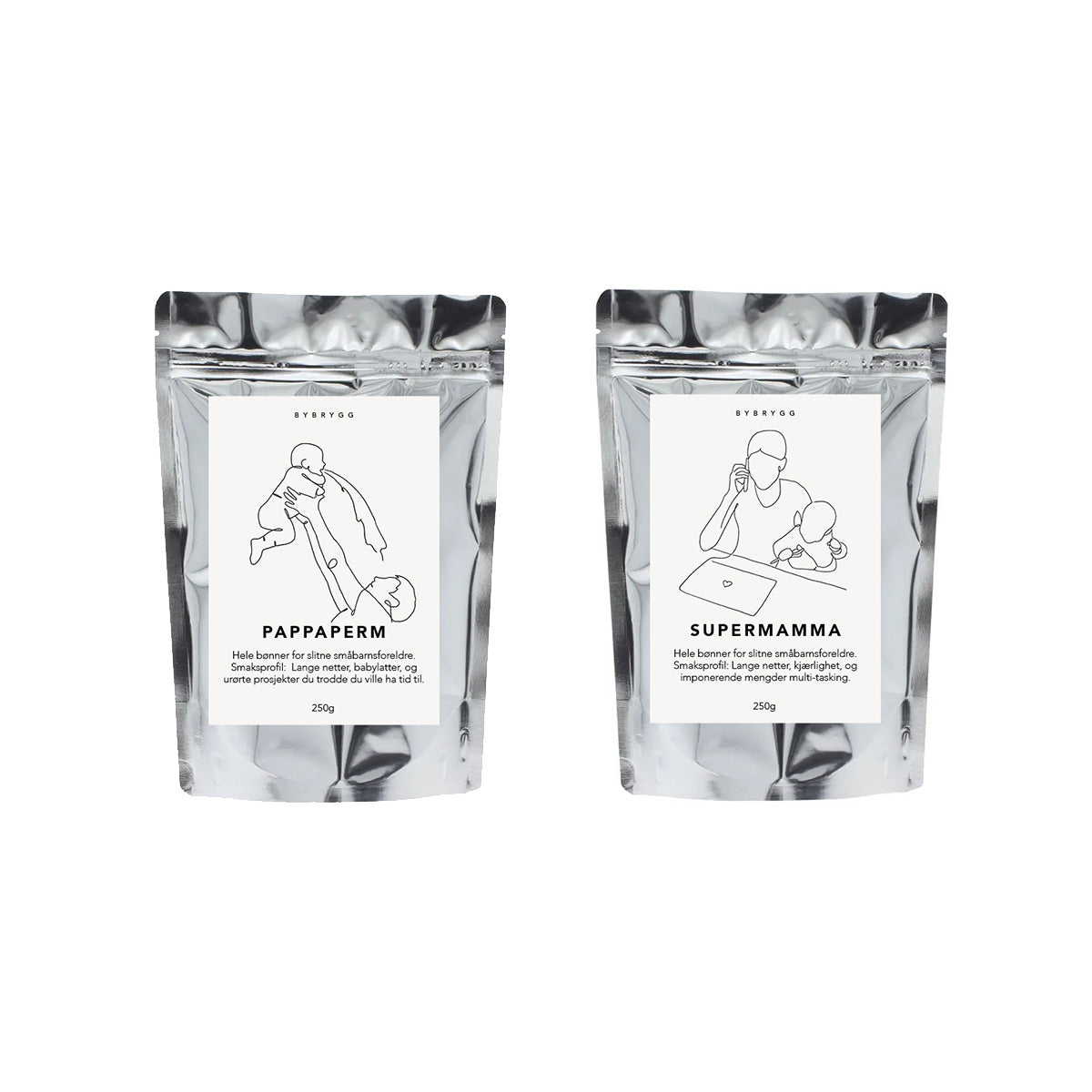 Pappaperm & Supermamma Kaffe Pack