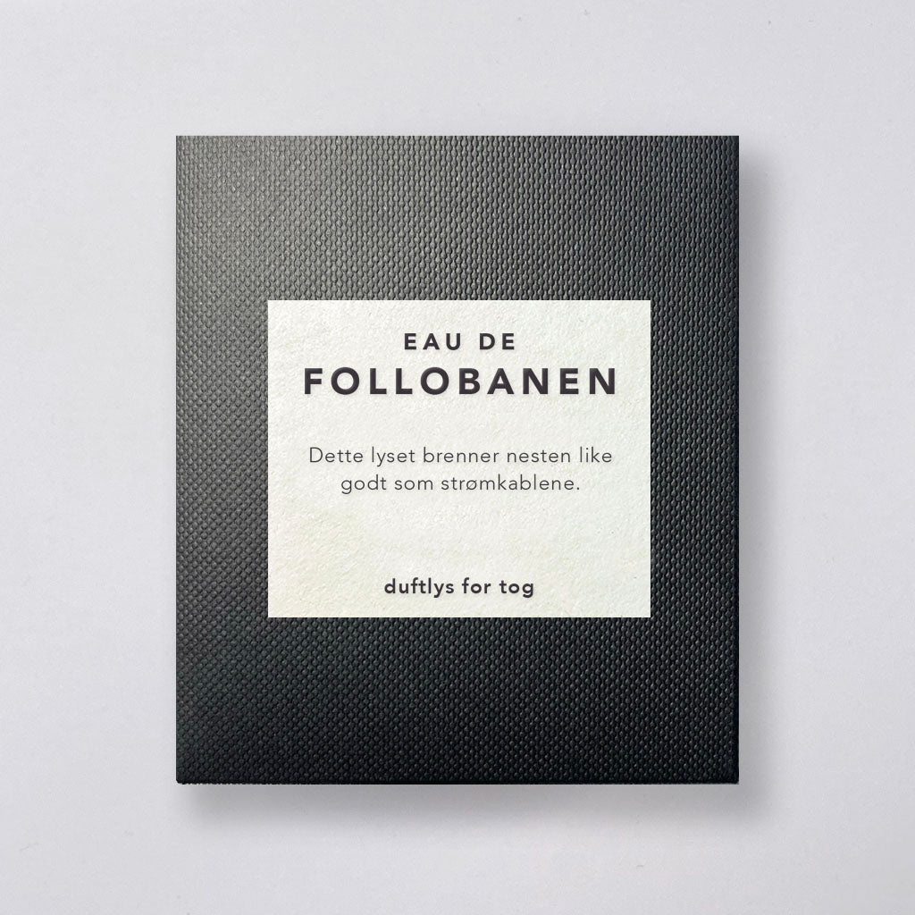 Eau de Follobanen duftlys