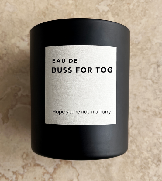 Eau de Buss for tog