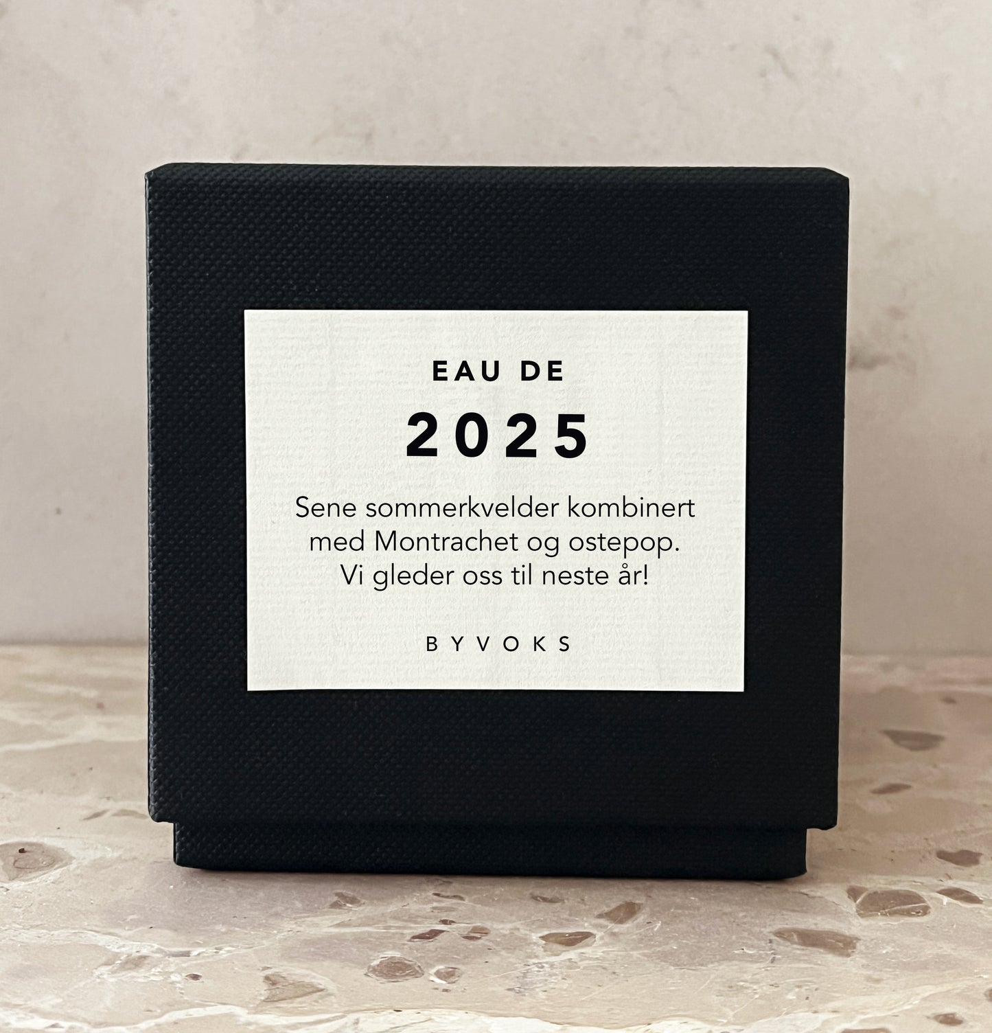Eau De 2025 Custom Candle