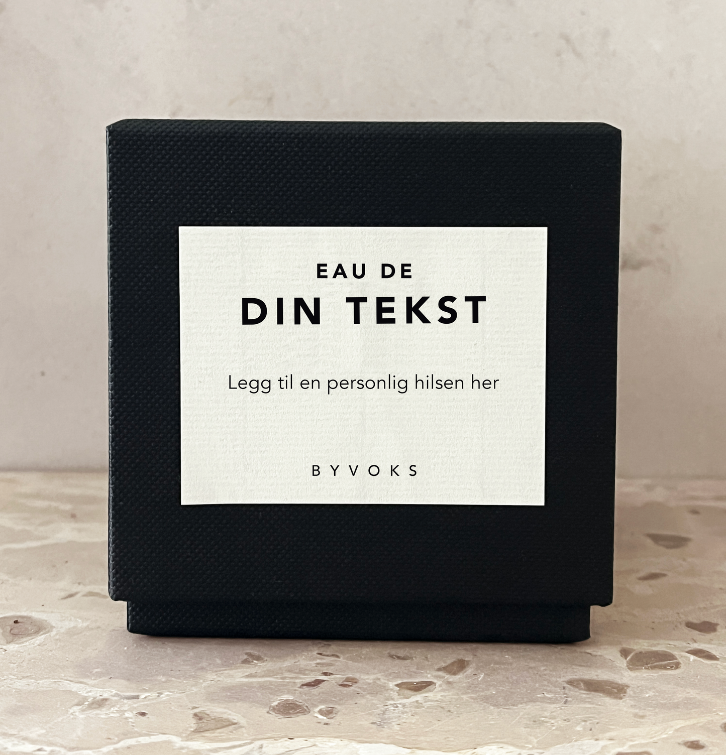 Julegaver til ansatte custom candle (25stk)