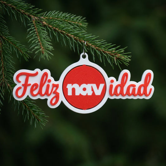 Feliz Navidad julepynt