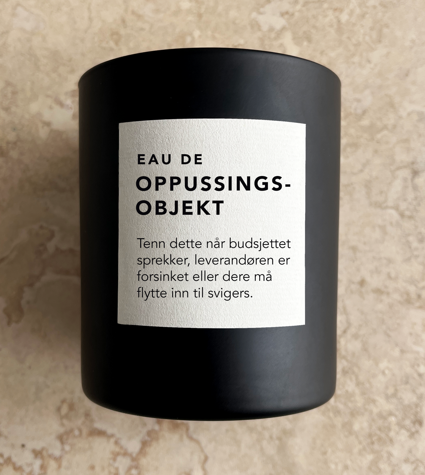 Eau De Oppussingsobjekt