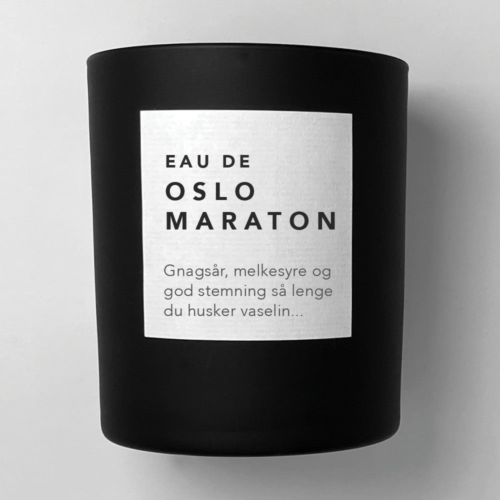 Oslo Maraton duftlys