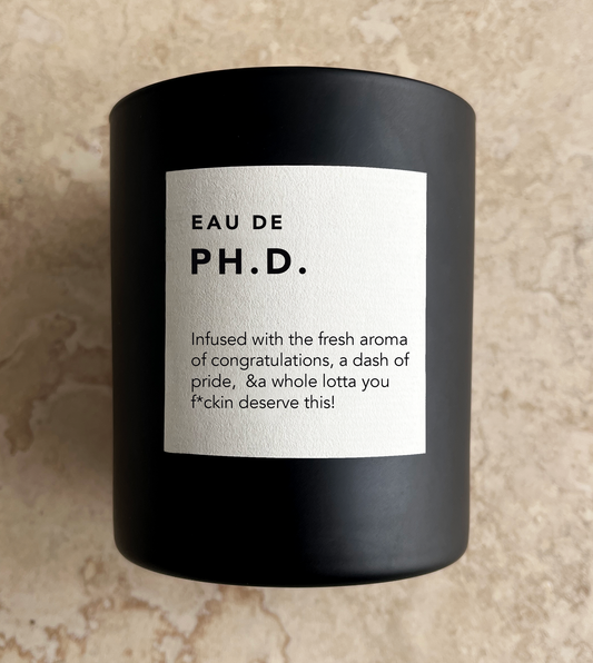 Finished PhD duftlys