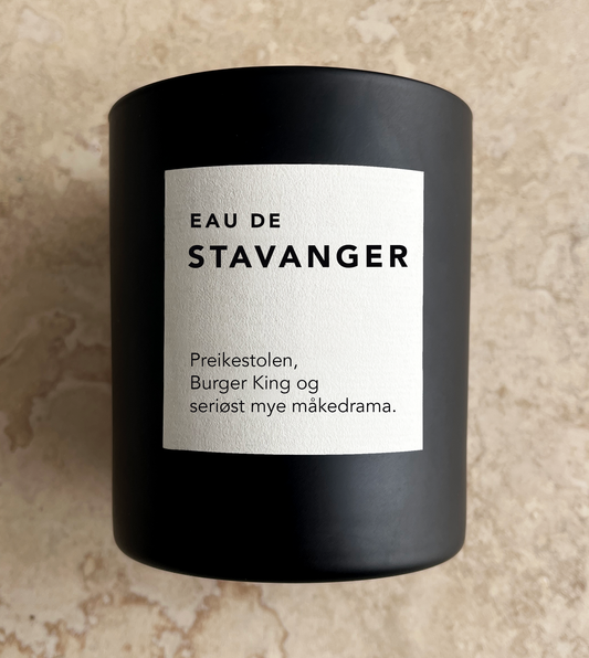 Eau de Stavanger duftlys