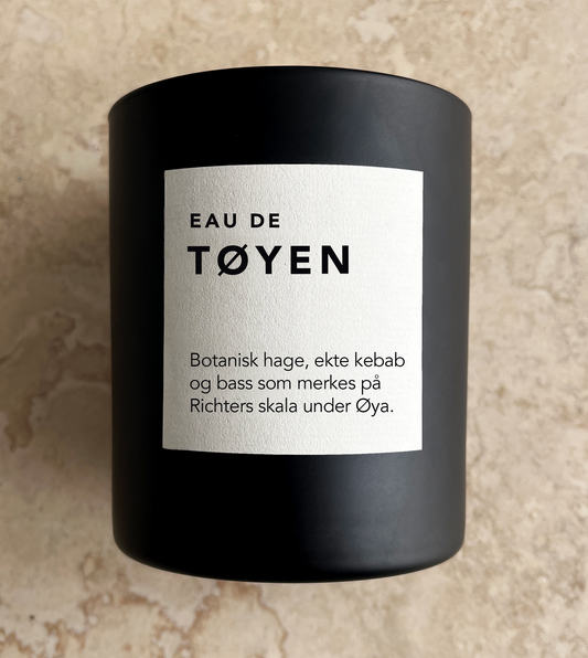 Eau de Tøyen duftlys
