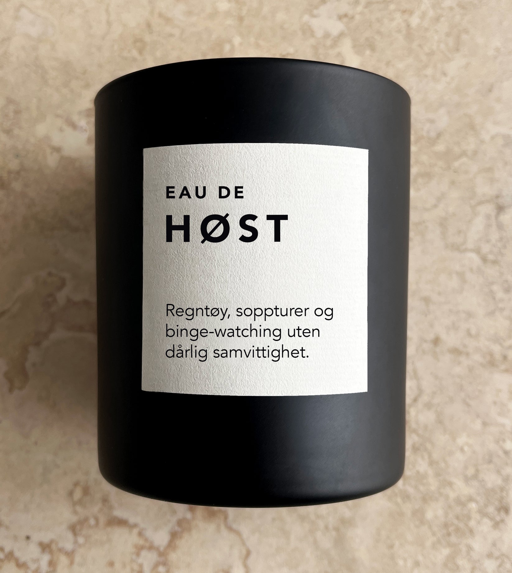 Eau de Høst - Duftlys - Høstkos - Vertinnegave – Byvoks