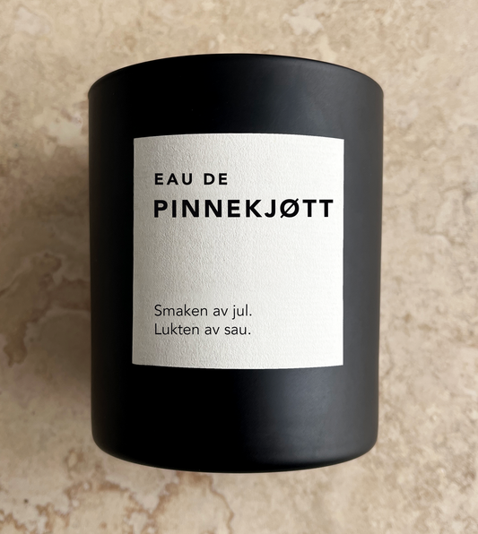 Eau de Pinnekjøtt duftlys
